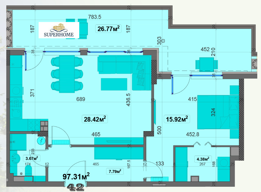 Продава 2-СТАЕН, гр. София, Овча купел, снимка 6 - Апартаменти - 55506080