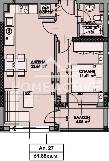 Продава 2-СТАЕН, гр. Бургас, Славейков, снимка 2 - Aпартаменти - 48035420