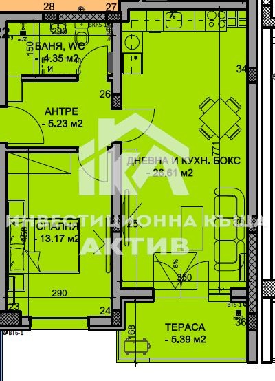 Продава 2-СТАЕН, гр. Пловдив, Кючук Париж, снимка 2 - Апартаменти - 55281736