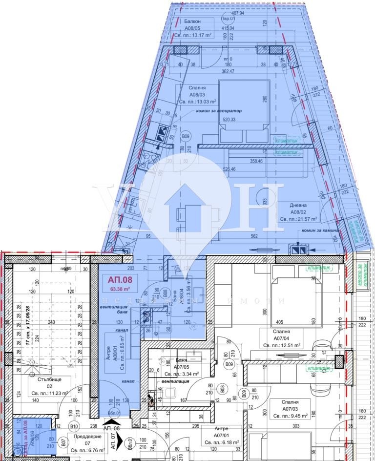 Продается  1 спальня София , Овча купел 1 , 77 кв.м | 36500807