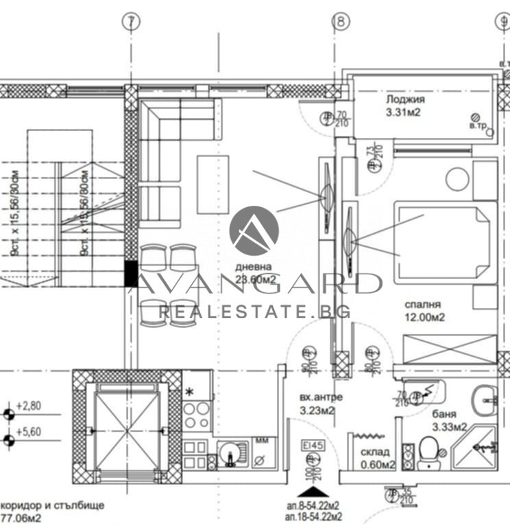 Na sprzedaż  1 sypialnia Plowdiw , Ostromila , 62 mkw | 23921311 - obraz [2]