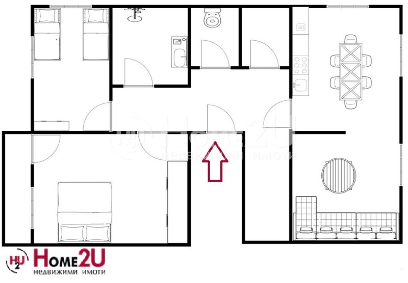 Продава 3-СТАЕН, гр. Пловдив, Христо Смирненски, снимка 13 - Апартаменти - 52066721