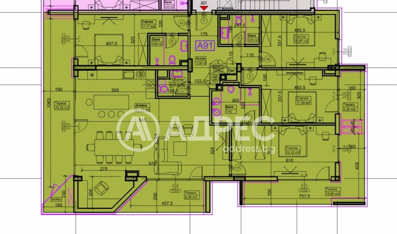 Продава МНОГОСТАЕН, гр. София, Кръстова вада, снимка 4 - Апартаменти - 52574654