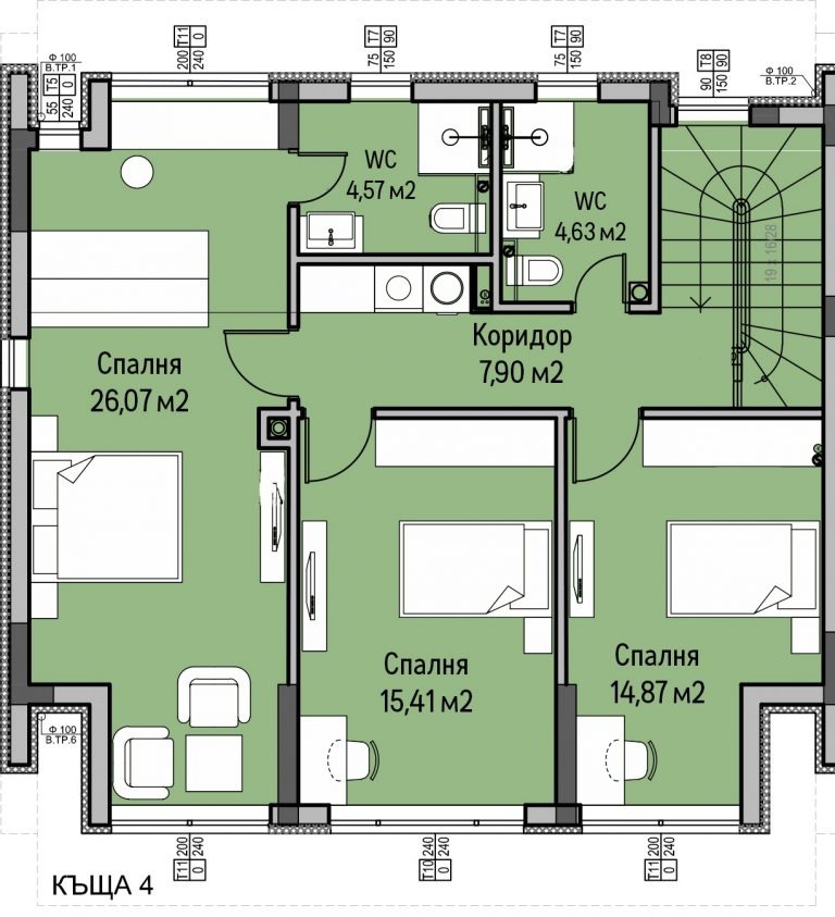 Til salgs  Hus Sofia , Pansjarevo , 253 kvm | 11453091 - bilde [11]