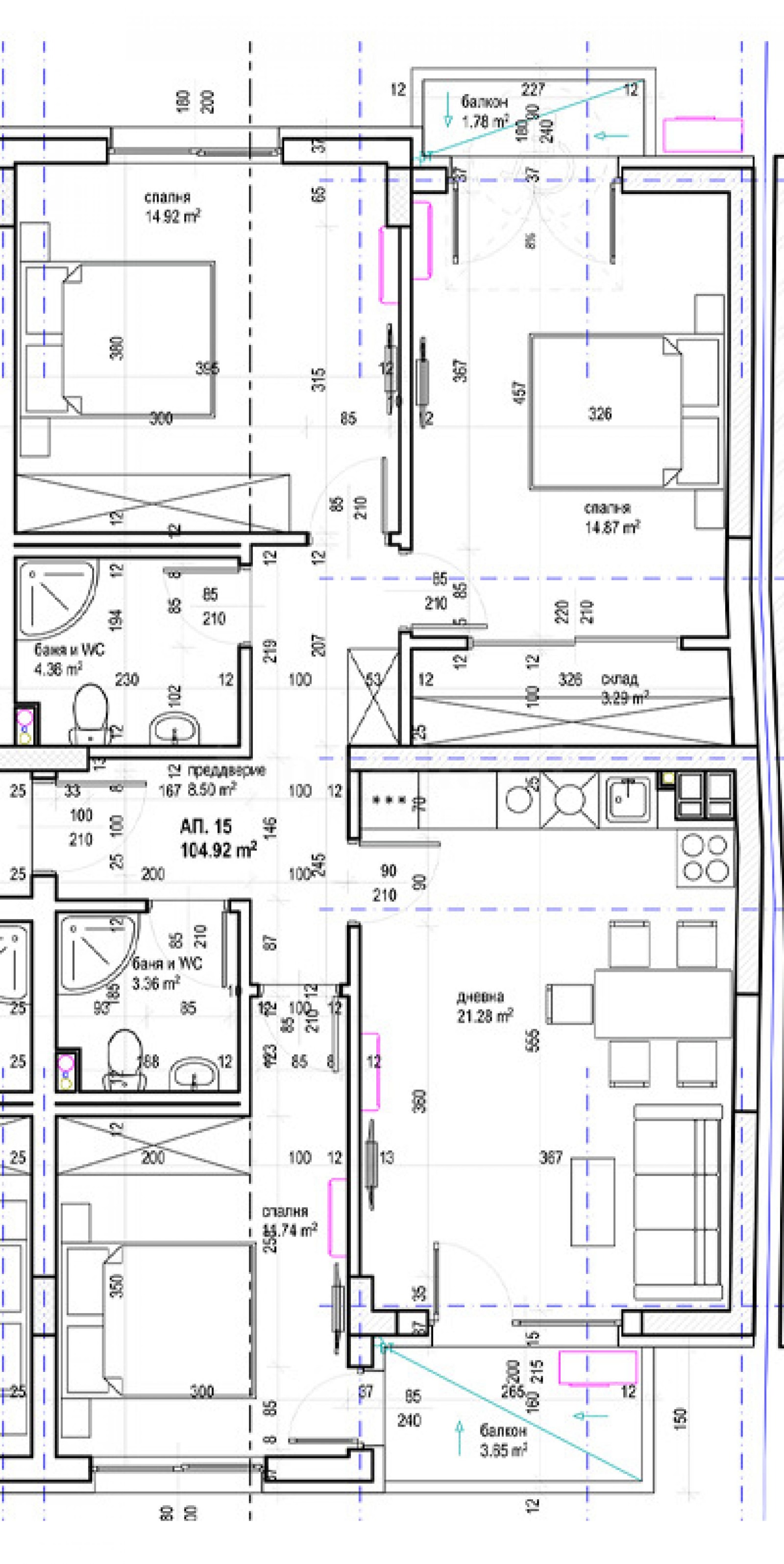 Продава 4-СТАЕН, гр. София, Надежда 2, снимка 2 - Апартаменти - 53994524