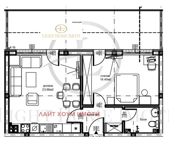 Na prodej  1 ložnice Plovdiv , Ostromila , 96 m2 | 77726261 - obraz [2]