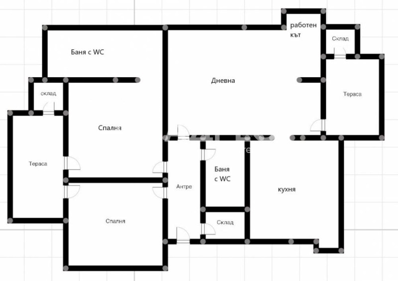 Na prodej  2 ložnice Sofia , Pančarevo , 106 m2 | 53645258 - obraz [4]