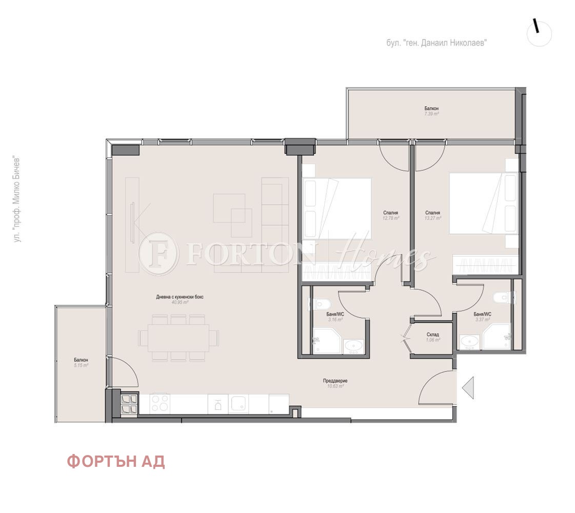 Продава 3-СТАЕН, гр. София, Оборище, снимка 2 - Апартаменти - 54613308
