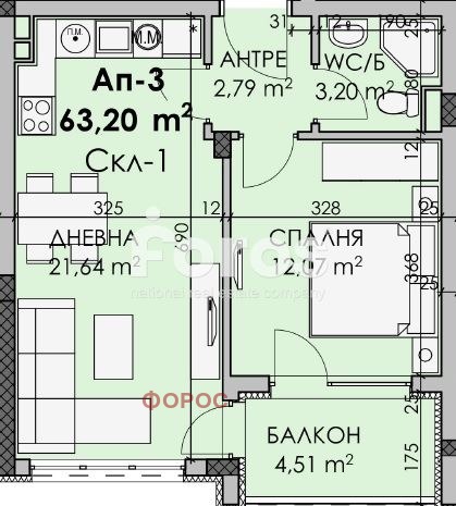 Продава 2-СТАЕН, гр. Бургас, област Бургас, снимка 2 - Апартаменти - 53913050