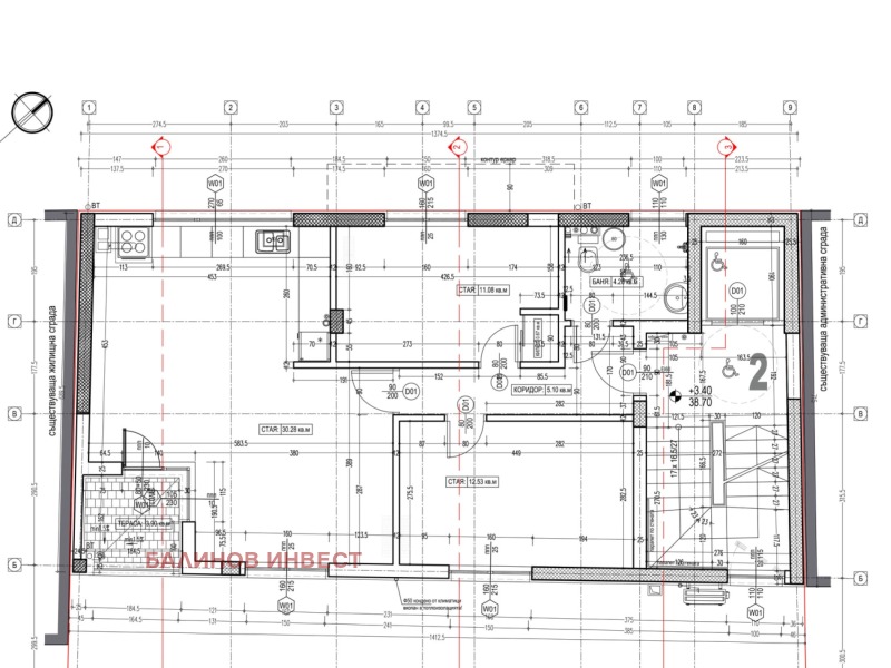 De vânzare  2 dormitoare Varna , Țentâr , 107 mp | 15253060 - imagine [4]