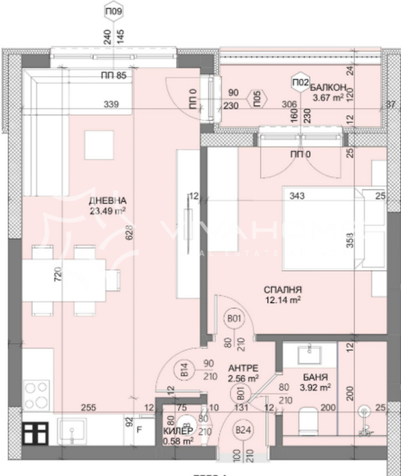 Продава 2-СТАЕН, гр. Варна, Кайсиева градина, снимка 8 - Апартаменти - 52718573