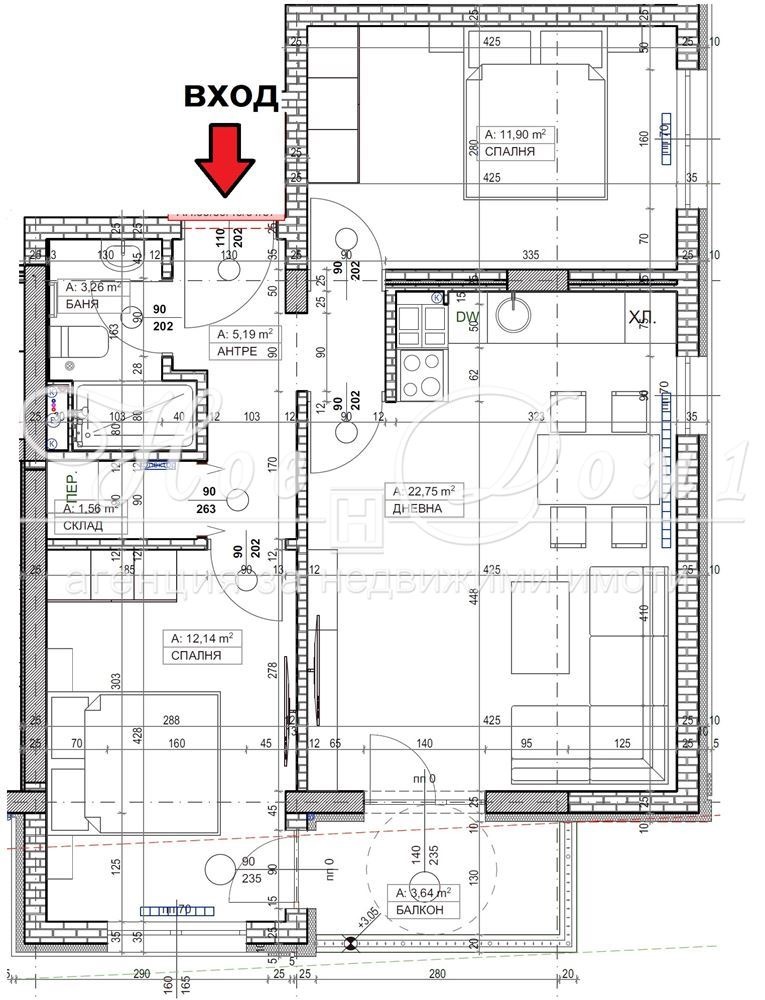 Продава 3-СТАЕН, гр. София, Слатина, снимка 2 - Апартаменти - 54200105