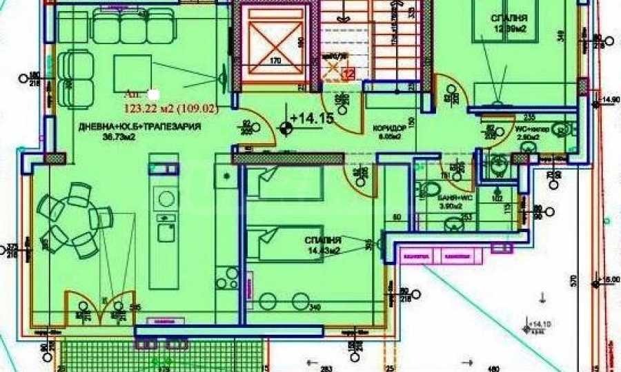 Продава 3-СТАЕН, гр. Пловдив, Южен, снимка 2 - Апартаменти - 52001076