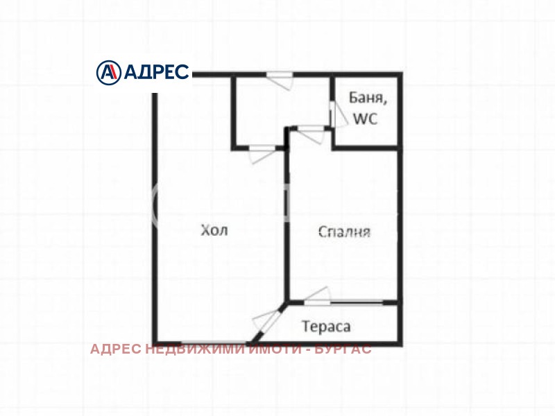 Продава 2-СТАЕН, гр. Бургас, Изгрев, снимка 4 - Aпартаменти - 48785474