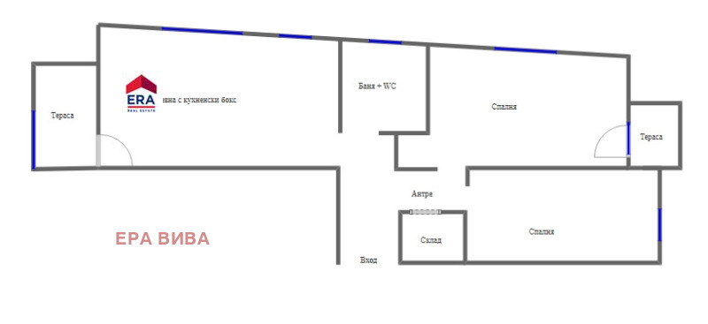 Продава 3-СТАЕН, гр. София, Хладилника, снимка 12 - Апартаменти - 53495867