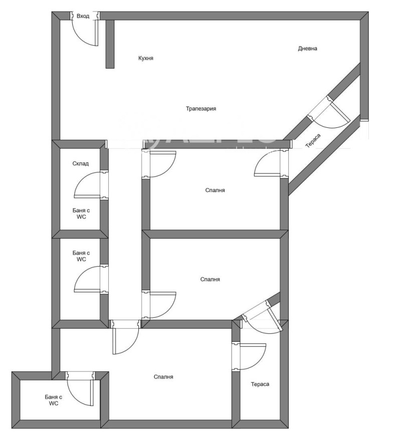 Продава МНОГОСТАЕН, гр. София, Кръстова вада, снимка 4 - Апартаменти - 52453306