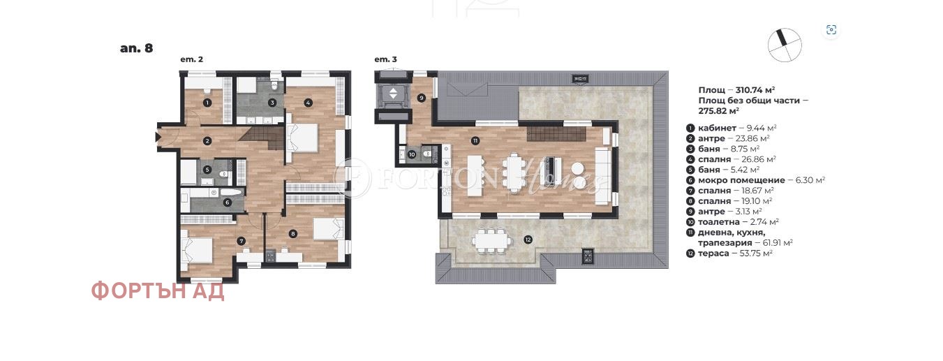 Продава МНОГОСТАЕН, гр. София, Драгалевци, снимка 12 - Апартаменти - 53808101