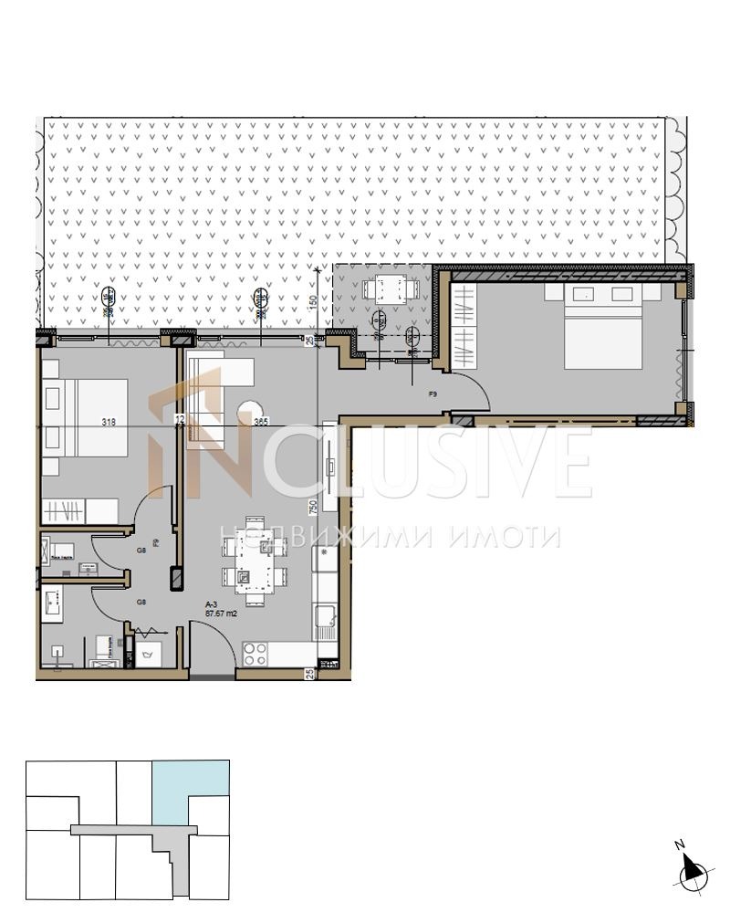 Продава  3-стаен град София , Малинова долина , 97 кв.м | 70729785 - изображение [3]