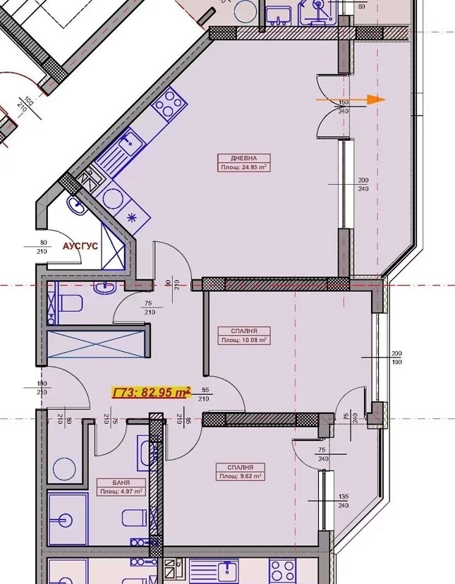 For Sale  2 bedroom Varna , Vazrazhdane 1 , 98 sq.m | 46222835 - image [3]