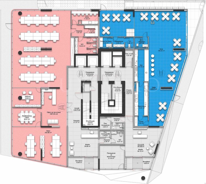 Продава ОФИС, гр. София, Кръстова вада, снимка 5 - Офиси - 47311416