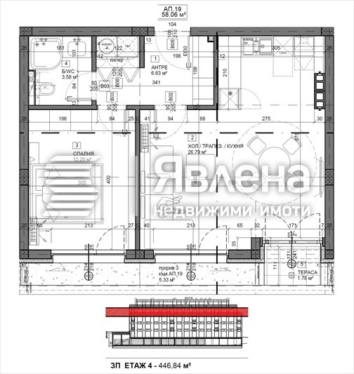 Продава 2-СТАЕН, гр. Варна, к.к. Св.Св. Константин и Елена, снимка 2 - Апартаменти - 56109040