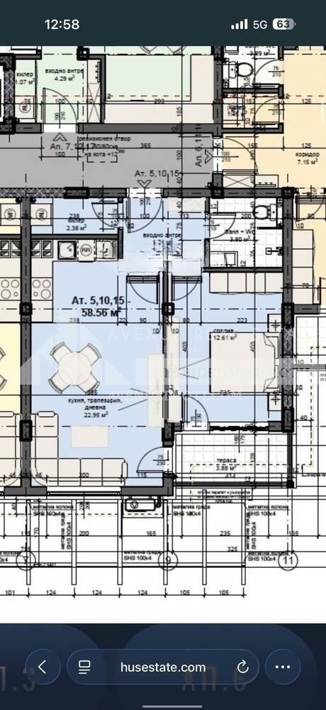 Продава 2-СТАЕН, гр. Пловдив, Кършияка, снимка 2 - Апартаменти - 56308374