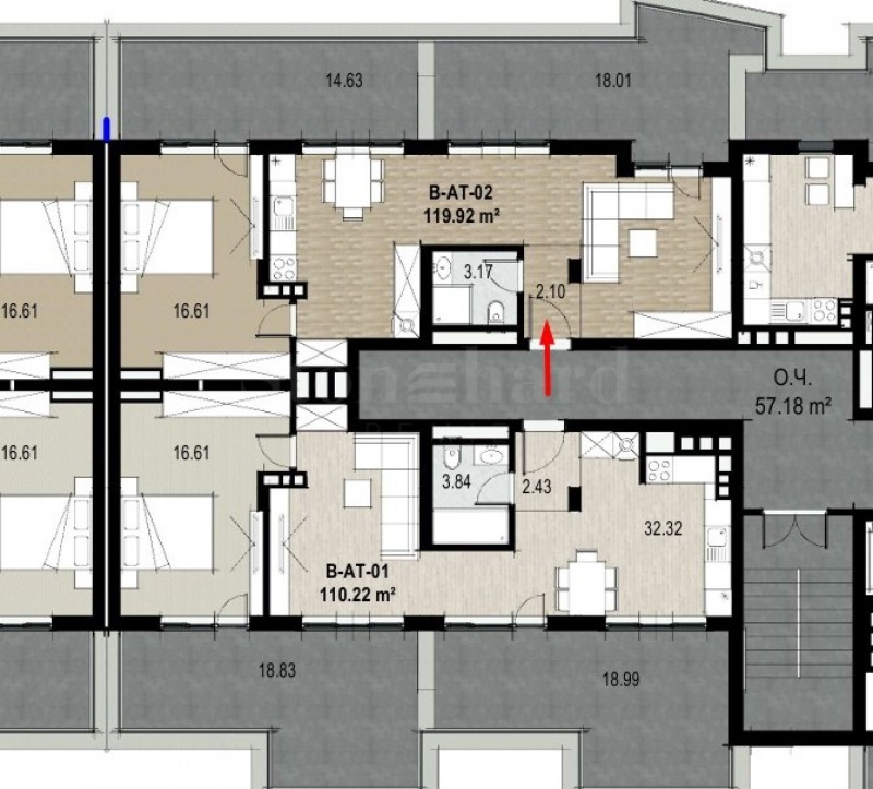 Продава 2-СТАЕН, гр. София, Витоша, снимка 2 - Апартаменти - 52804350