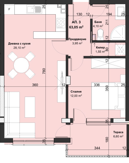 Продава 2-СТАЕН, гр. Варна, Виница, снимка 2 - Апартаменти - 54591078