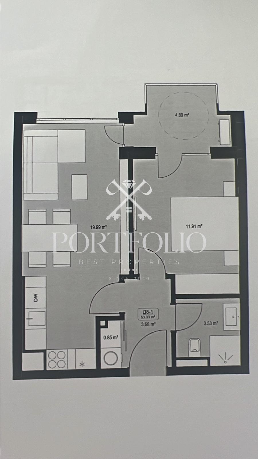 Продава 2-СТАЕН, гр. Бургас, Славейков