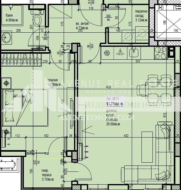 Продава 2-СТАЕН, гр. Пловдив, Южен, снимка 2 - Aпартаменти - 47528191