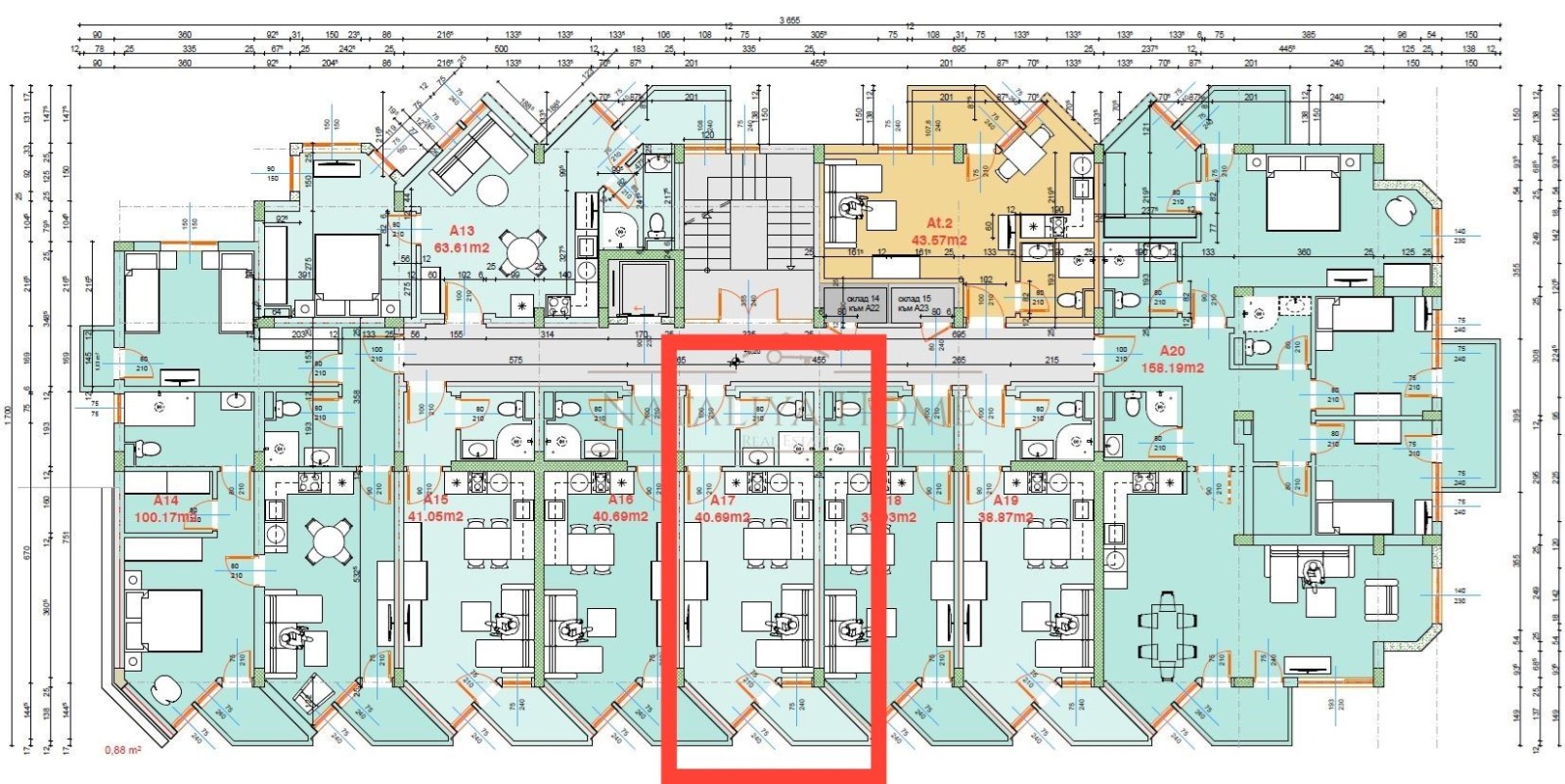 Продава 1-СТАЕН, гр. Свети Влас, област Бургас, снимка 2 - Апартаменти - 54377719