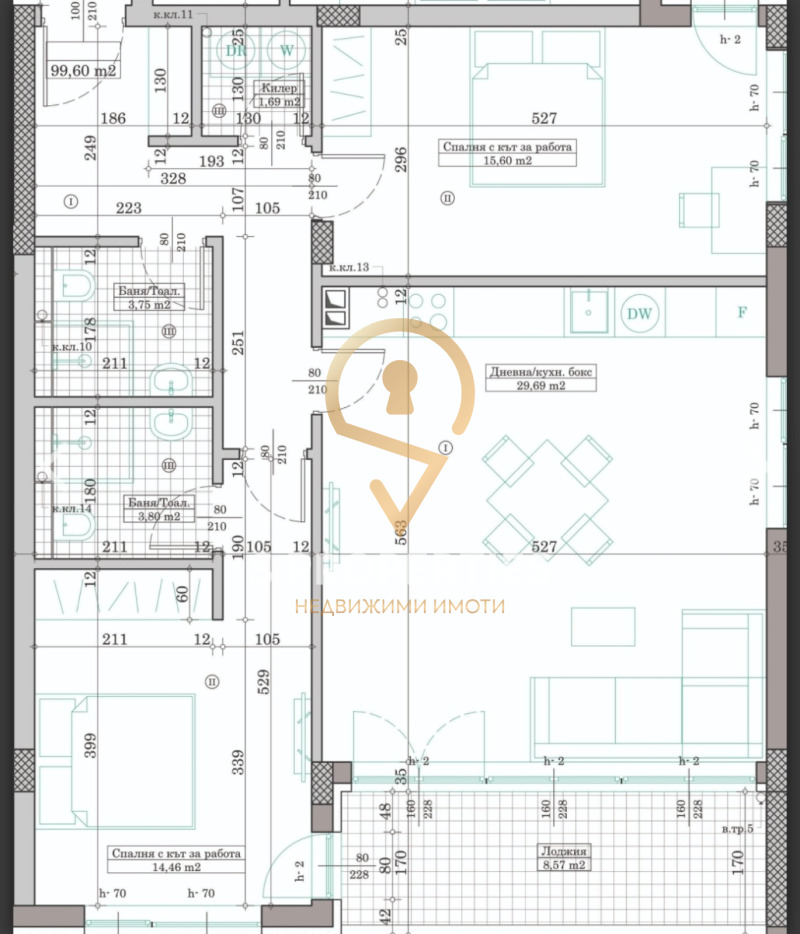 In vendita  2 camere da letto Varna , Kajsieva gradina , 113 mq | 80945792 - Immagine [5]