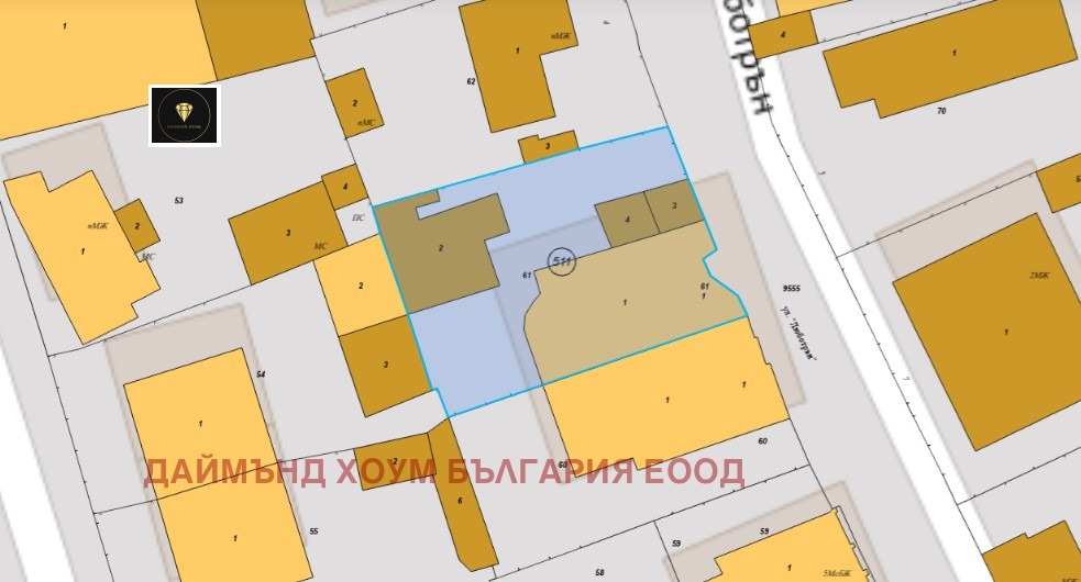Продава ПАРЦЕЛ, гр. Пловдив, Западен