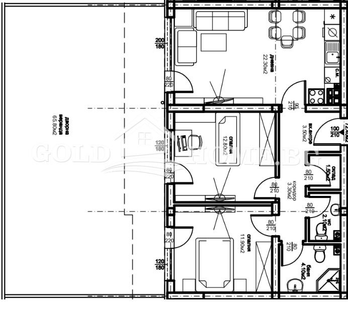 Продава 3-СТАЕН, гр. Пловдив, Остромила, снимка 4 - Aпартаменти - 49285594