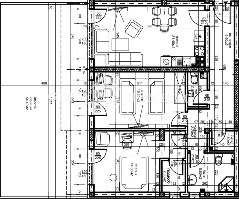 Продава 3-СТАЕН, гр. Пловдив, Остромила, снимка 8 - Aпартаменти - 49285594