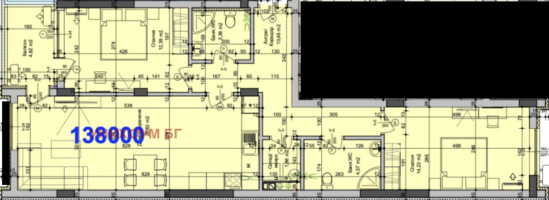 À venda  2 quartos Burgas , Izgrev , 104 m² | 12024847 - imagem [3]
