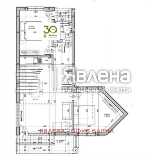 Продава 3-СТАЕН, гр. Варна, Виница, снимка 11 - Апартаменти - 54417398