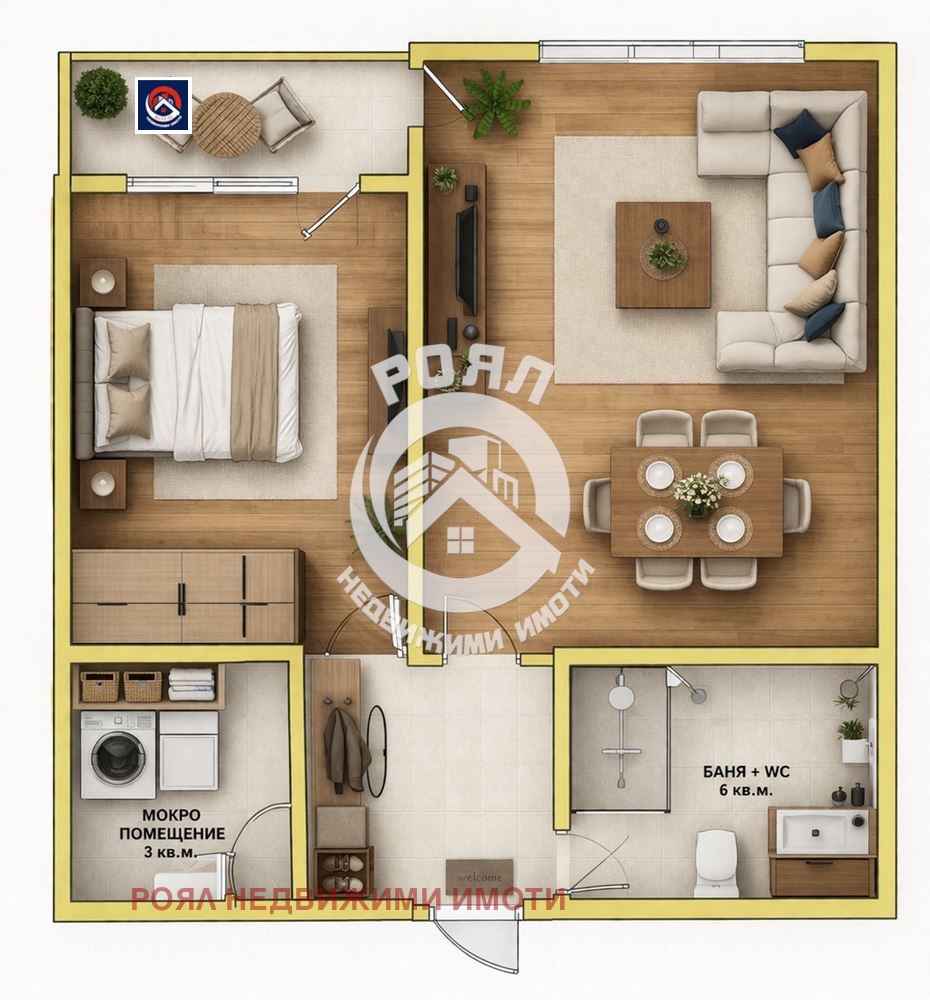 Продава 2-СТАЕН, гр. Пловдив, Южен, снимка 11 - Апартаменти - 54034823