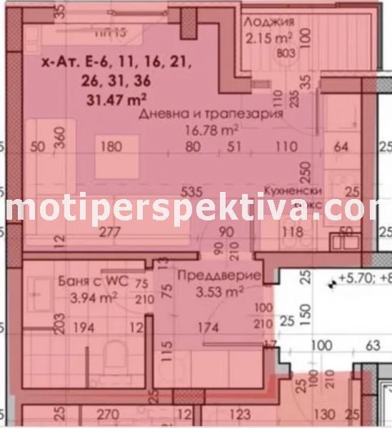 Продава 1-СТАЕН, град Пловдив, Кючук Париж • 63240 € / 123686.69 лв. • 72143065 1