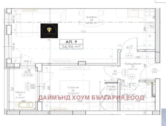 Продава 2-СТАЕН, гр. Пловдив, Беломорски, снимка 2 - Aпартаменти - 47370400