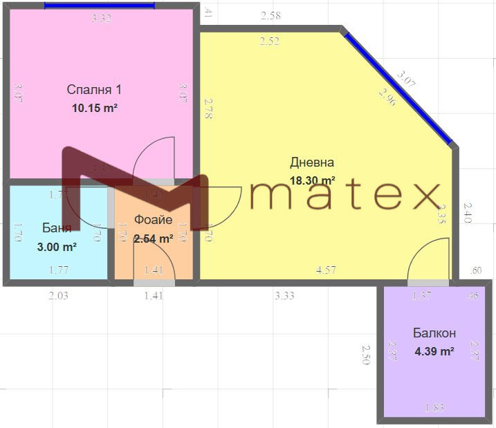 Продава 2-СТАЕН, гр. Варна, Гранд Мол, снимка 2 - Апартаменти - 51888537