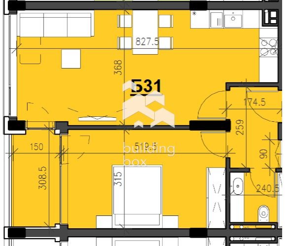 Продава 2-СТАЕН, гр. Пловдив, Кършияка, снимка 3 - Апартаменти - 54125186
