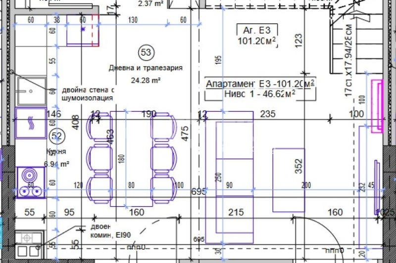 Eladó  2 hálószobás Sofia , Dragalevci , 113 négyzetméter | 32588188 - kép [3]