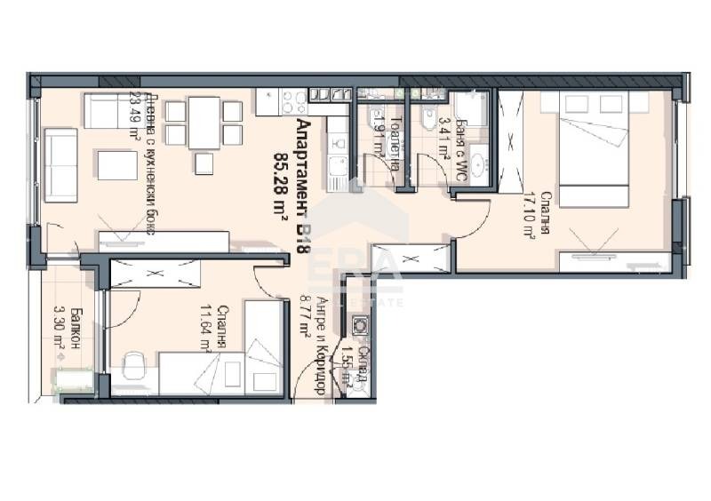 Продава  3-стаен град София , Кръстова вада , 103 кв.м | 96999670 - изображение [17]