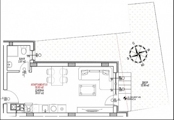 Продаја  Студио Софија , Витоша , 33 м2 | 73459007 - слика [3]