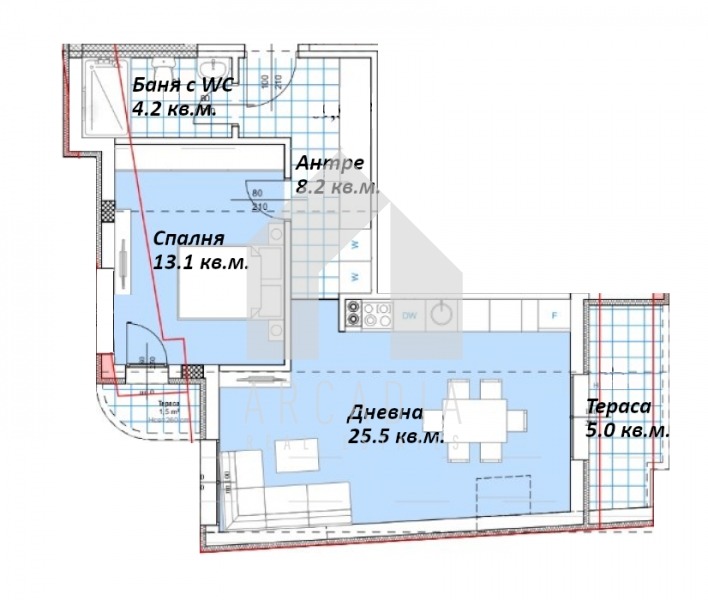 Продава 2-СТАЕН, гр. Пловдив, Център, снимка 2 - Апартаменти - 54118920