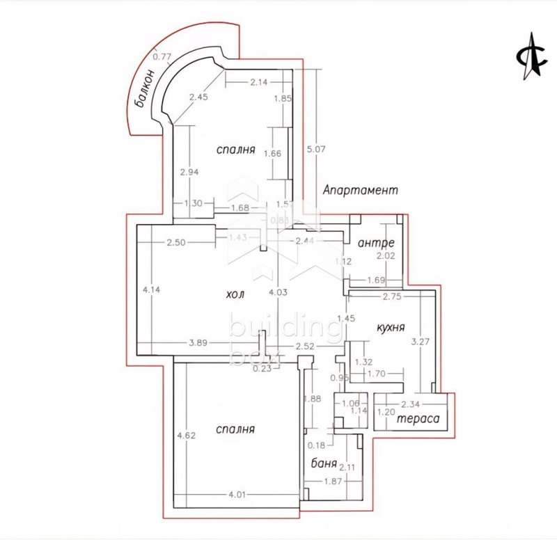 Продава 3-СТАЕН, гр. София, Център, снимка 14 - Апартаменти - 53452714