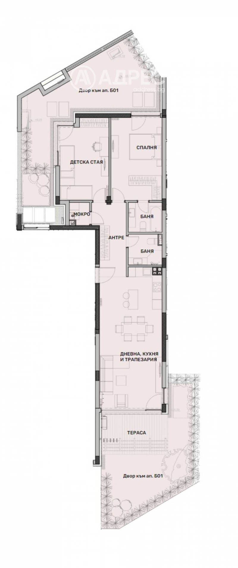 Продава 3-СТАЕН, гр. София, Манастирски ливади, снимка 3 - Aпартаменти - 48237686