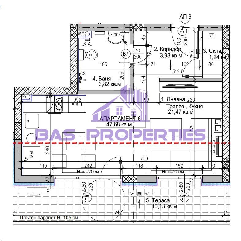 Продава  1-стаен град София , Модерно предградие , 55 кв.м | 85390726