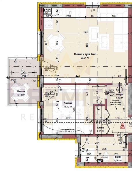 Продава 2-СТАЕН, гр. Варна, Виница, снимка 5 - Апартаменти - 55014659
